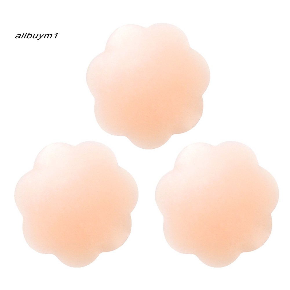 Set 2 Miếng Dán Ngực Silicon Hình Tròn