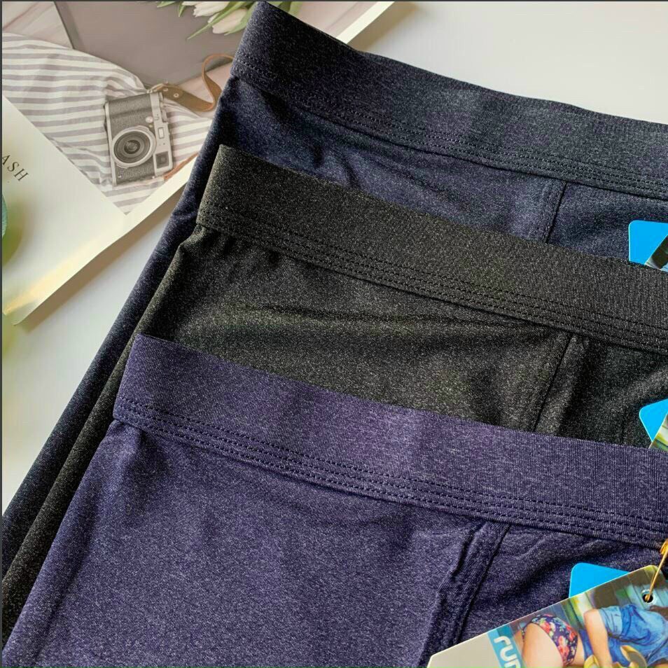 Quần Lót Nam Boxer Thun Lạnh Muối Tiêu Co dãn 4 chiều, Quần sịp Nam Thun Lạnh Boxer Loại 1