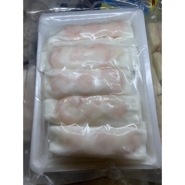 Bánh Cuốn Hải Sản nhân tôm và sò điệp tươi tặng kèm tương chấm  - nhãn hiệu Bamboo