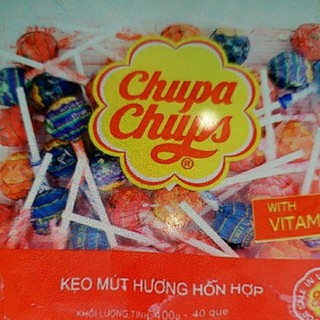 kẹo mút chupa chups 1 gói 58 que