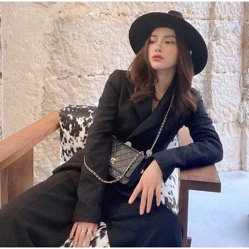 Túi Đeo Chéo X Nẹp Sắt size 19cm | BigBuy360 - bigbuy360.vn