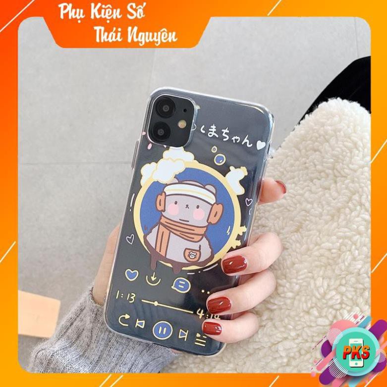 Ốp Lưng iPhone Gấu  - Chó Chibi 6/6Plus/6S/6S Plus/6/7/7Plus/8/8Plus/X/Xs/Xs Max/11/11 Pro/11 Promax