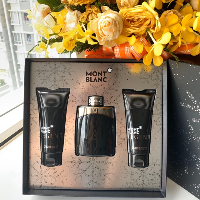 Set Nước hoa Nam Mont Blanc Legend 100ml Mạnh mẽ, sành điệu