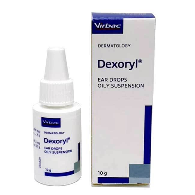 Thuốc trị viêm tai dexoryl cho chó mèo