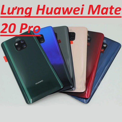 🌟 Hàng Chính Hãng 🌟 Nắp Lưng Vỏ Huawei Mate 20 Pro Có Kính Camera Zin New