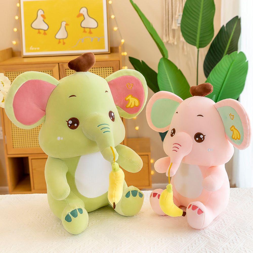 Voi Nhồi Bông Dễ Thương Dùng Làm Quà Tặng Cho Bé
