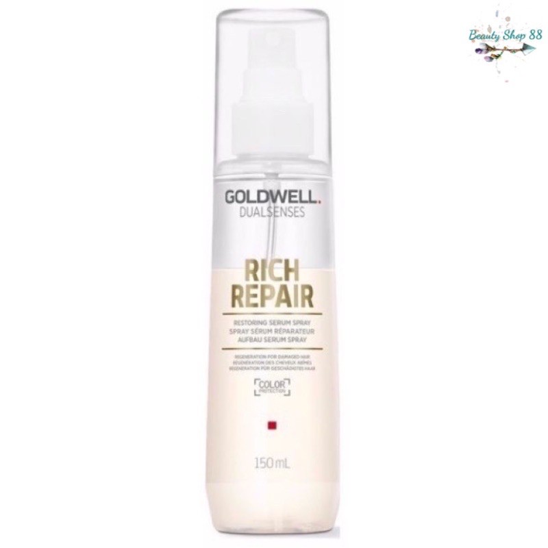 (CHÍNH HÃNG ) Xịt Xả Khô Siêu Chữa Trị Tóc Hư Tổn GOLDWELL Repair 150ml