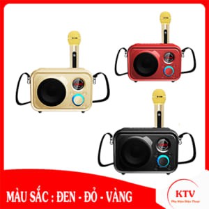 Loa BluleToth MINI SD-501 BH 12Tháng ÂM THANH SỐNG ĐỘNG- KÈM MIC KHÔNG DÂY HÁT RẤT HÚ 4.7