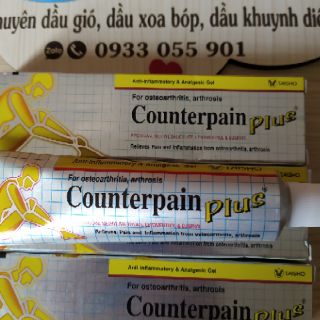 Dầu xoa bóp counterpain plus tuýt lớn 50gr