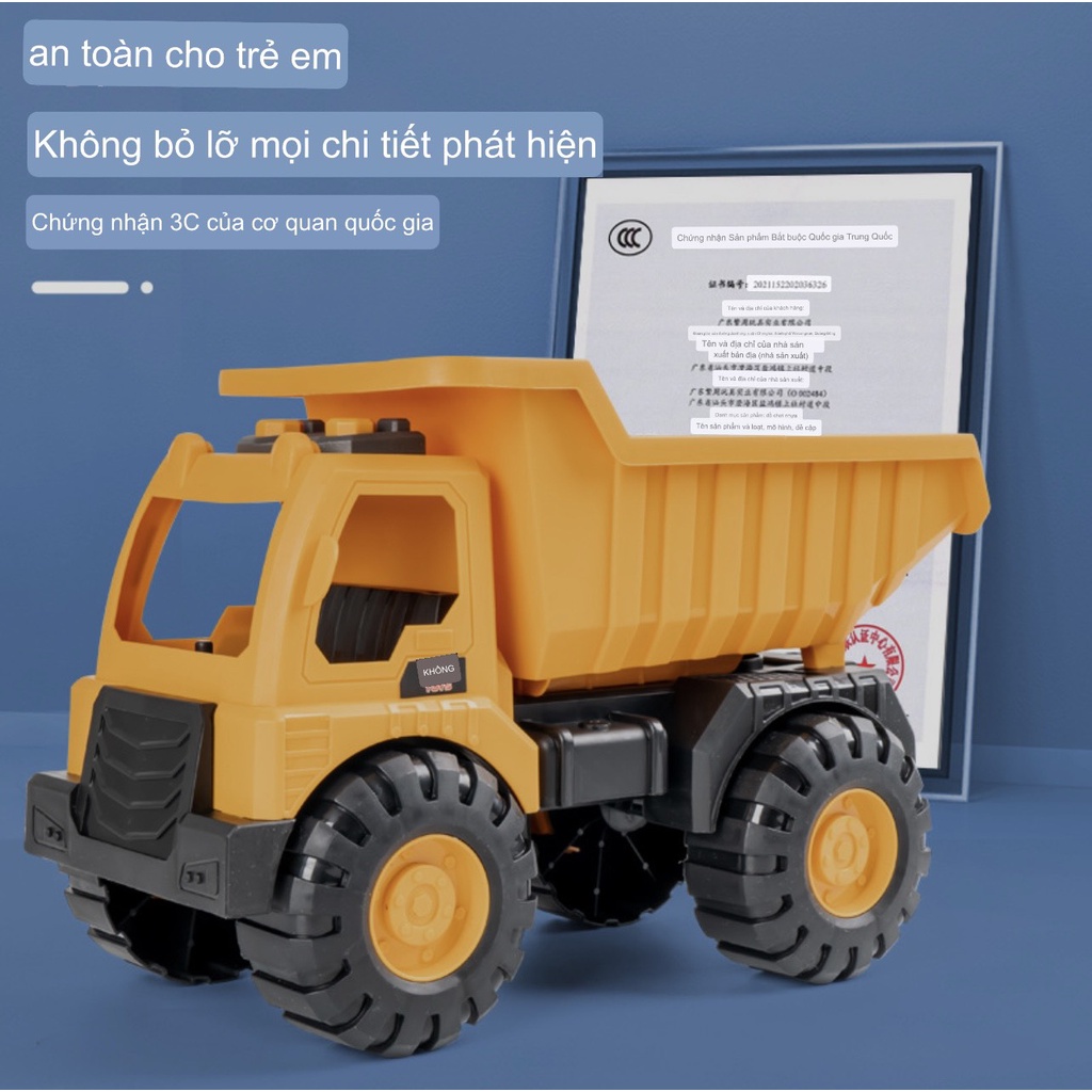 Đồ chơi xe ô tô công trình các loại cho bé phát triển kỹ năng