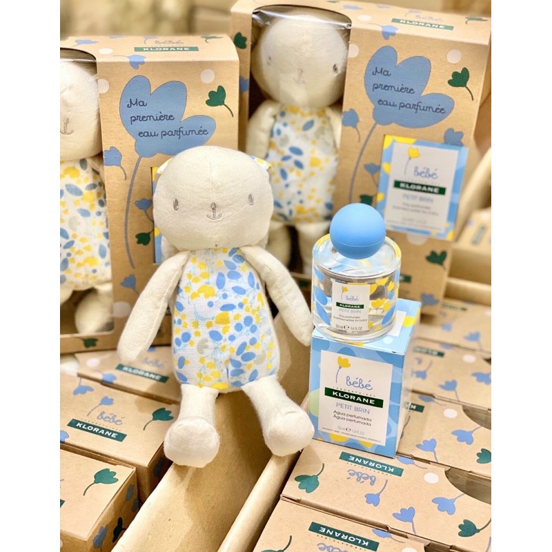 SET NƯỚC HOA KLORANE ĐƯỢC TẶNG THỎ BÔNG XINH | Shopee Việt Nam