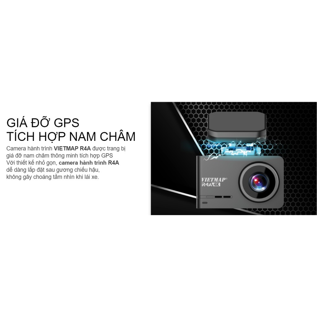 [Miễn phí lắp đặt nội thành HCM] Camera hành trình Vietmap R4A + Thẻ nhớ 128GB | BigBuy360 - bigbuy360.vn