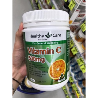Healthy Care Vitamin C 500mg 500 viên Úc- Đủ bill