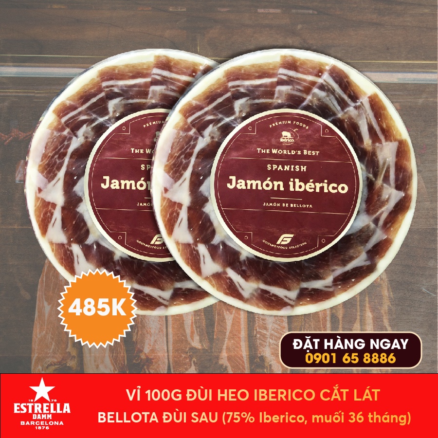 Thịt heo muối Iberico, từ Tây Ban Nha