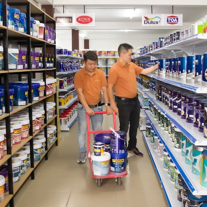 Sơn chống thấm pha xi măng cho sàn KOVA CT 11A lon 1kg