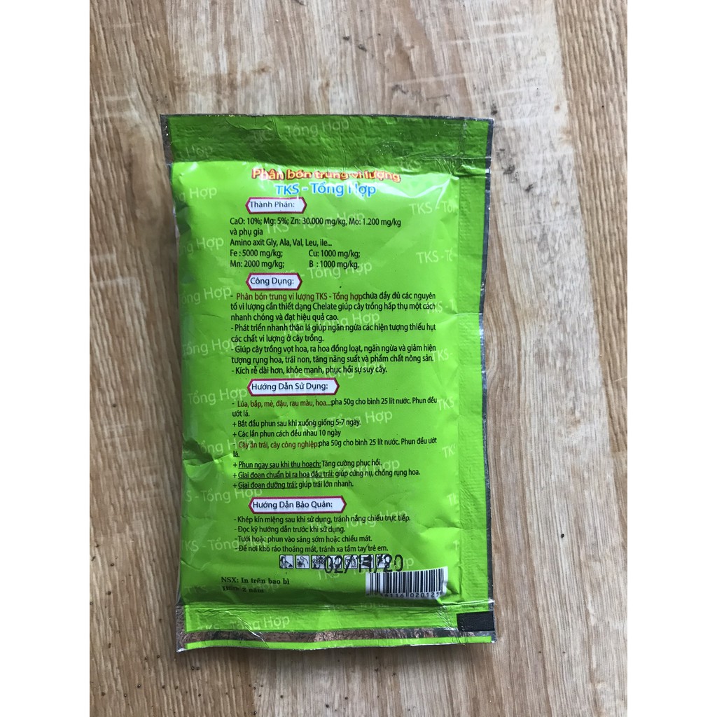 Phân Bón Trung Vi Lượng Tổng Hợp - TKS AMINO Gói 50g