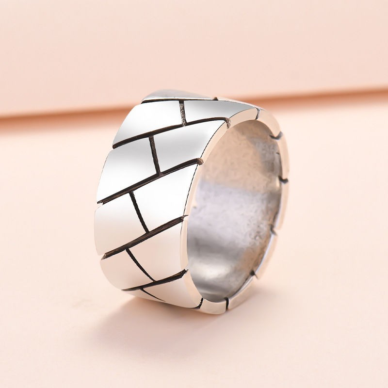 > nhà sản xuất H vòng hoa văn gạch nữ Châu Âu và Mỹ thời trang hình học lát retro cũ mở Thái Lan sức ngoại thương