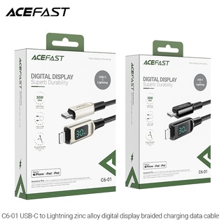 Cáp ACEFAST Type C to Lightning (1.2m) - C6-01