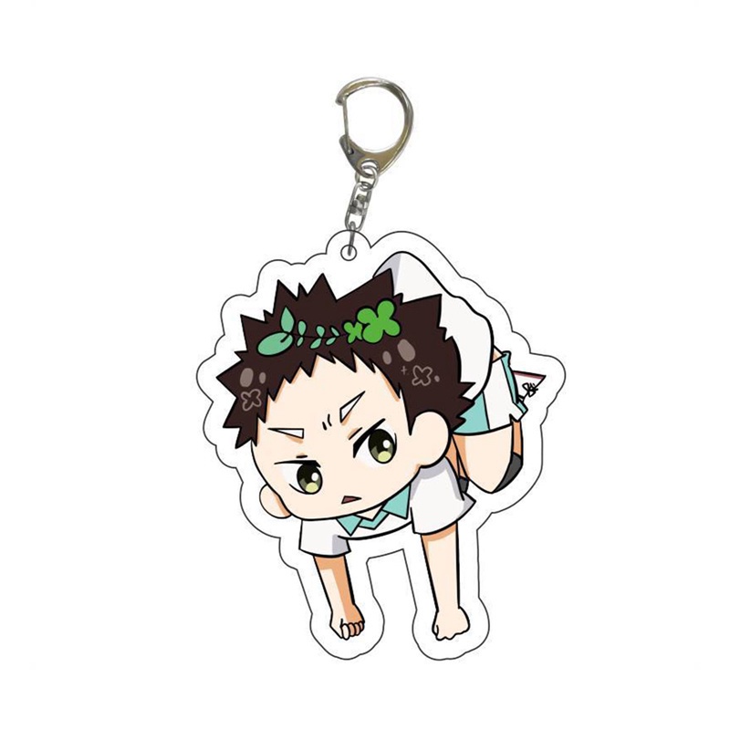 Tmdbyx Móc Khóa Hình Nhân Vật Anime Haikyuu Dễ Thương