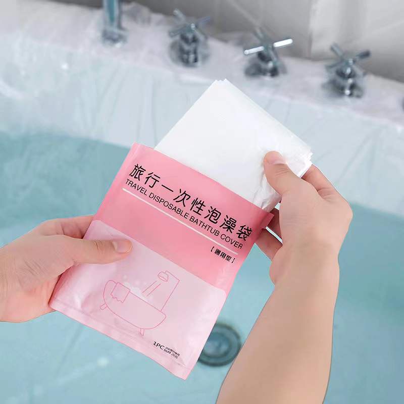 Màng bọc bồn tắm dùng 1 lần không thấm nước kháng khuẩn 120x260cm