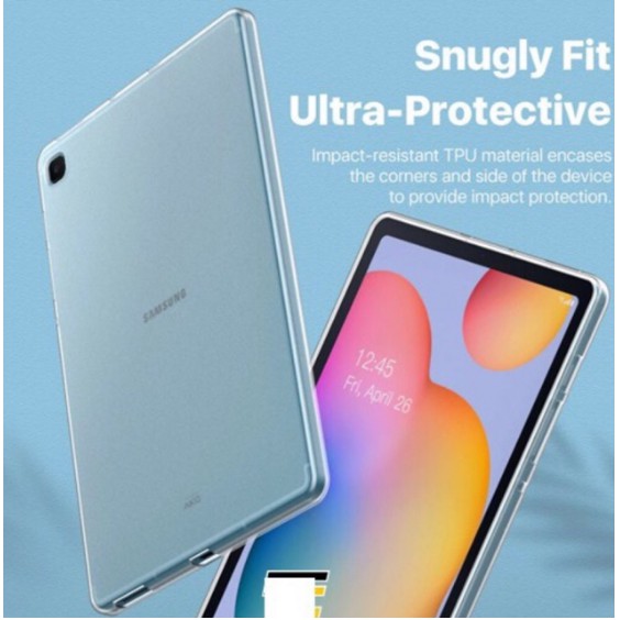 Ốp lưng Samsung Galaxy Tab S6 Lite 10.4inch SM-P615 Spen Silicon trong suốt