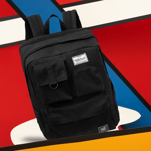 [Mã BMLTB35 giảm đến 35K đơn 99K] Balo Rubik Backpack Tote Talk