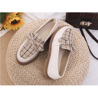 Giày Oxford nữ đế bệt