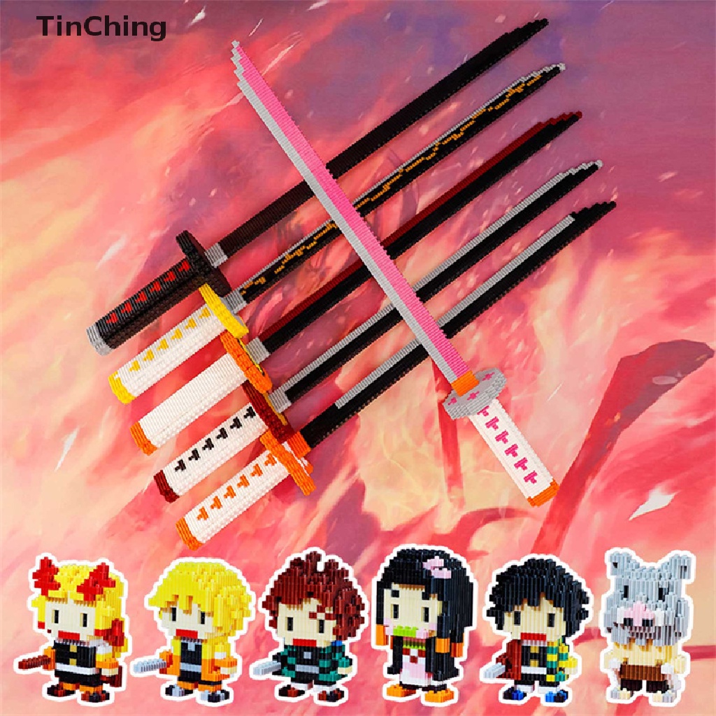 Bộ 212 Mô Hình Nhân Vật Anime Demon Slayer Thiết Kế Độc Đáo