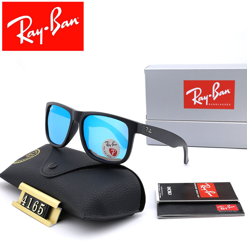 Ray-Ban_ chính hãng Kính râm 2021 Thời trang Hàn Quốc mới Kính râm nam nữ một mảnh Cặp đôi hợp thời trang Du lịch ngoài trời Kính râm lái xe