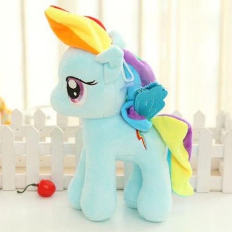 Thú Nhồi Bông Hình Con Ngựa Pony Mềm 25CM
