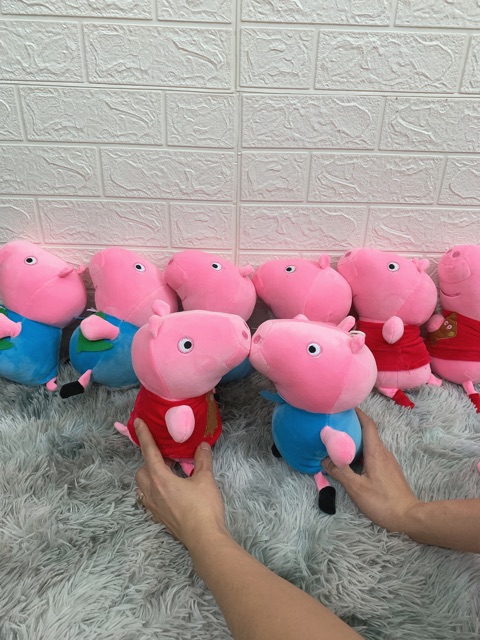 Gấu bông ,heo peppa đáng yêu nghộ nghĩnh 25cm