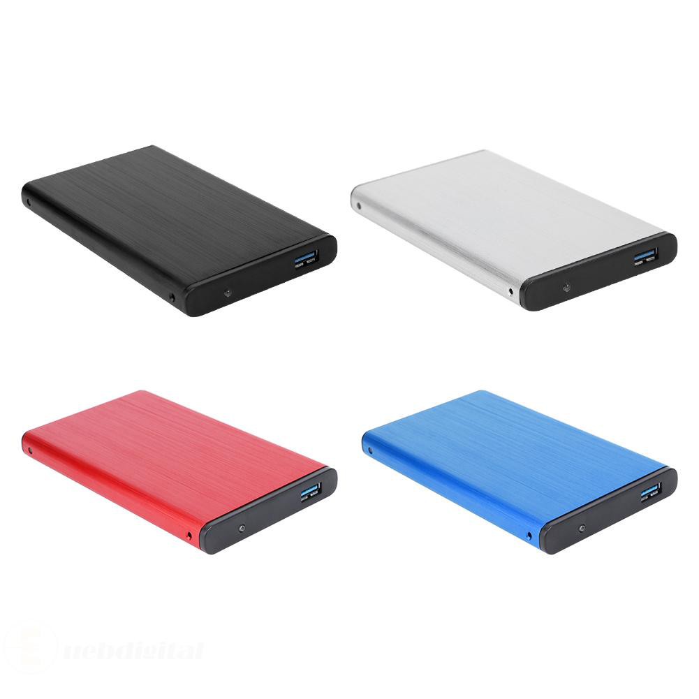 Vỏ Ổ Cứng Ngoài Usb 3.0 6gbps 2.5 Inch Hdd Ssd Bằng Hợp Kim Nhôm | BigBuy360 - bigbuy360.vn