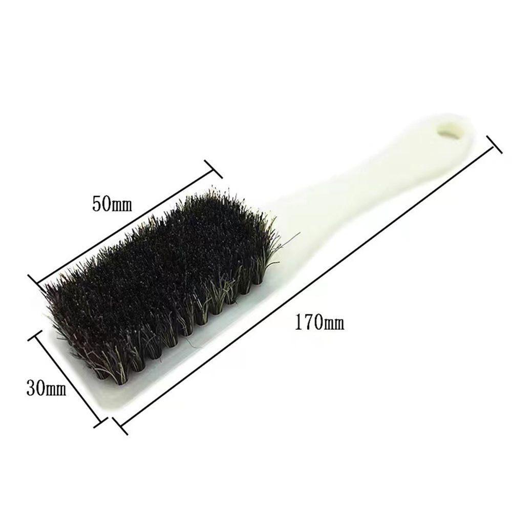 Bàn Chải 6 Hàng Cán Dài Vệ Sinh Ghế Ngồi Xe Hơi Tiện Dụng