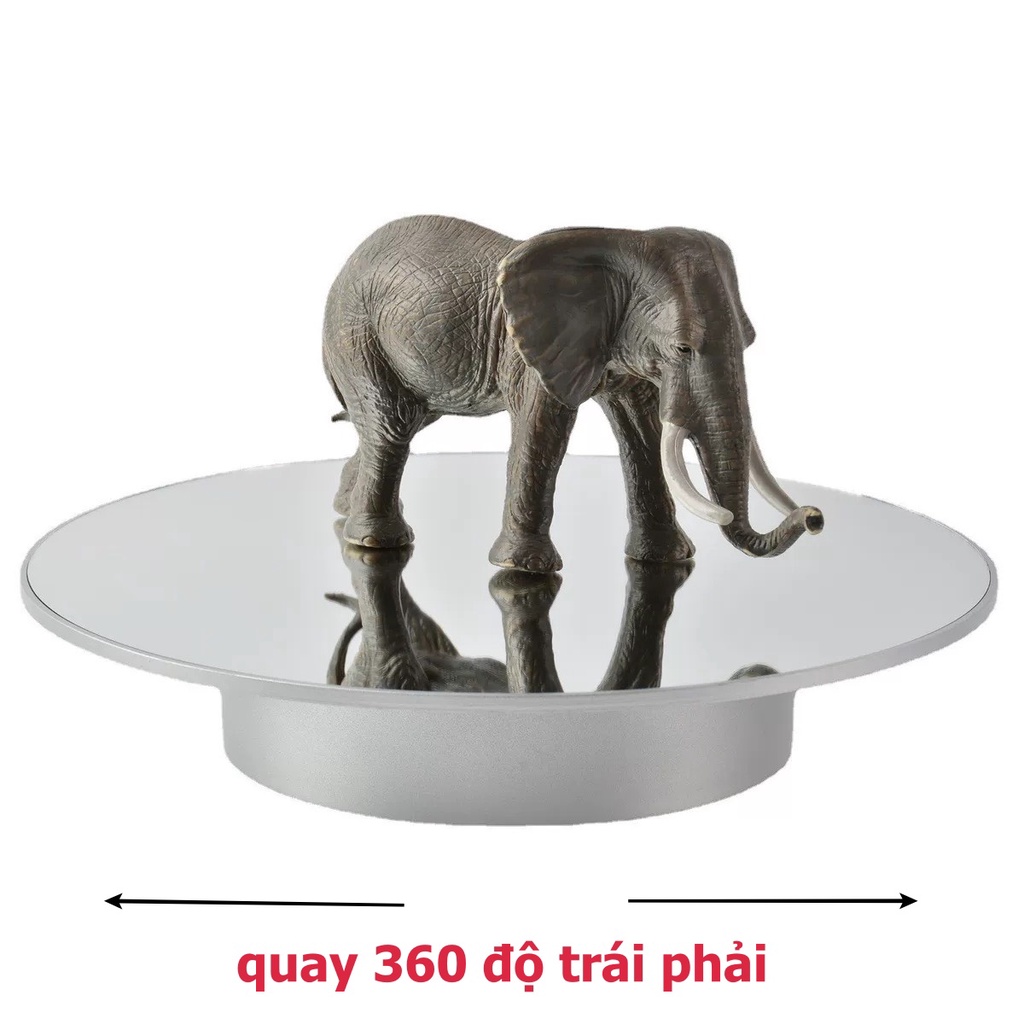 Bàn xoay trưng bày sản phẩm quay 360 độ trái phải, đế quay sản phẩm. SIZE 15CM, 20CM,25CM,32CM