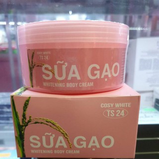KEM DƯỠNG TRẮNG DA CHỐNG NẮNG BẢO VỆ TOÀN THÂN SỮA GẠO - COSY WHITE TS24