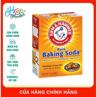 Bột Baking Soda Arm & Hammer Hộp 454g