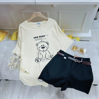 Áo pull cộc gấu SadBear
