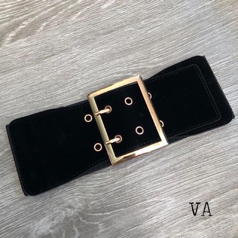 Thăt lưng nư, thăt lưng chun, Đai váy nhung 8 lỗ,8 lỗ , đai váy da hót trend