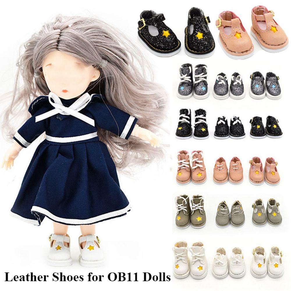 Giày Bốt Da Bò LAYOR1 Cho Búp Bê 1 / 12BJD 1 / 8 OB11