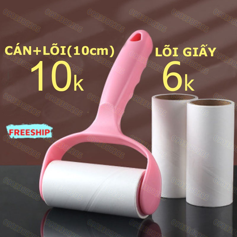 CHUYÊN SỈ,LẺ'' Cây Lăn Bụi Làm Đa Năng Mini Cầm Tay Sạch Quần Áo,Chăn Màn,Ga Giường,Sofa,Lông Mèo Chó
