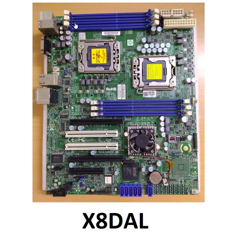 Main SuperMicro X8DTI X8DAL 2 CPU Dual CPU x58 1366 X5670 Bo mạch chủ tương đương X8DTL