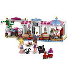 Lắp Ráp xếp hình Lego Friends Bela 10496.Tiệm Bánh Của Naomi