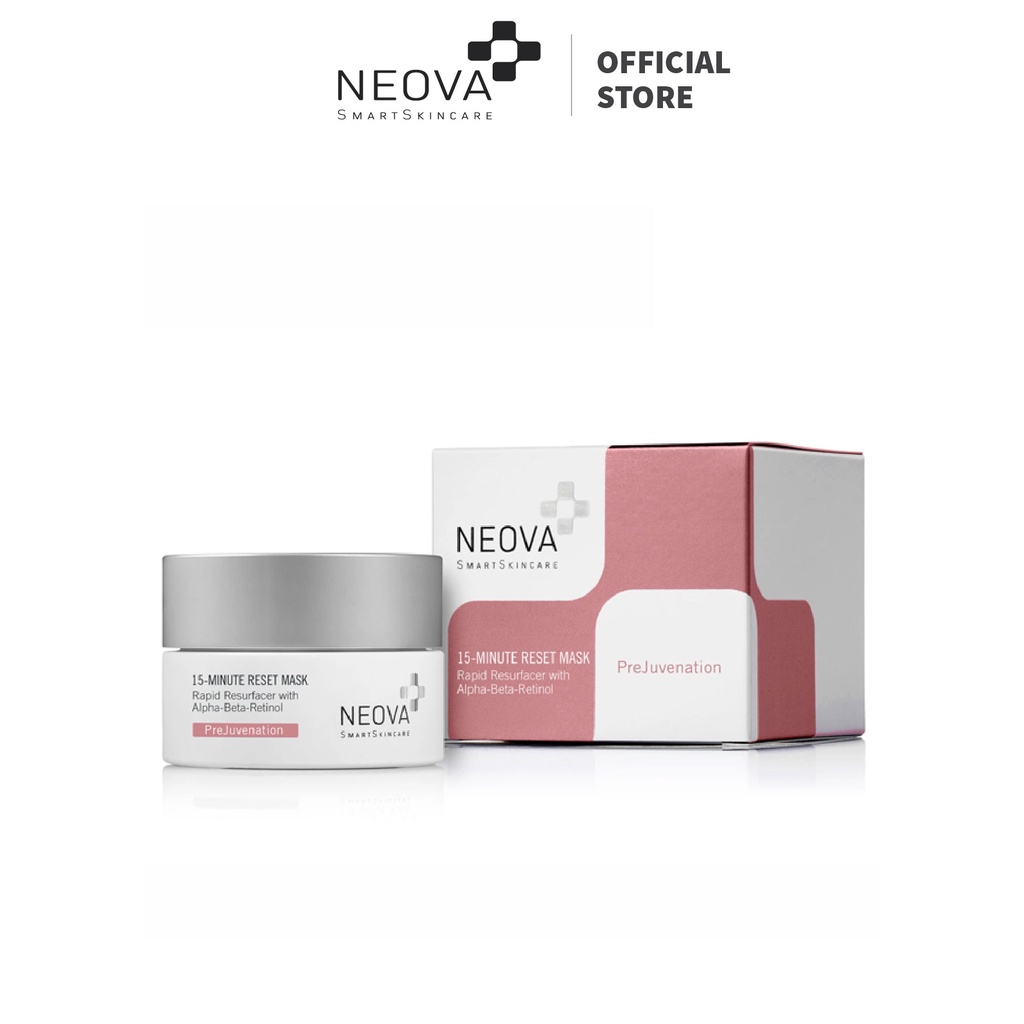 Mặt nạ làm sáng và loại bỏ tế bào chết Neova 15-Minute Reset Mask