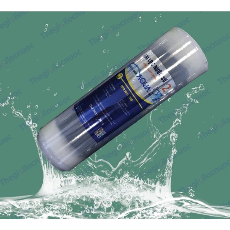 Lõi lọc nước AQUA 1,2,3 dành cho nước giếng khoan , nước cứng