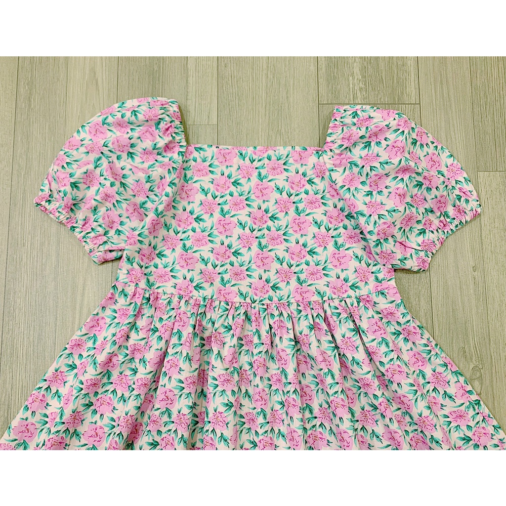 Váy Melisa hoa nhí tay bồng