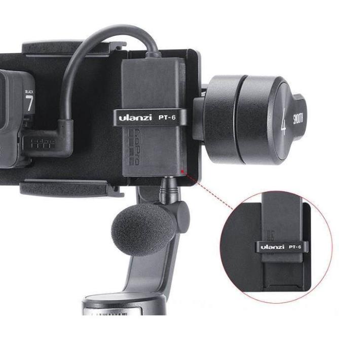 Ngàm Ulanzi PT-6 gắn GoPro lên gimbal