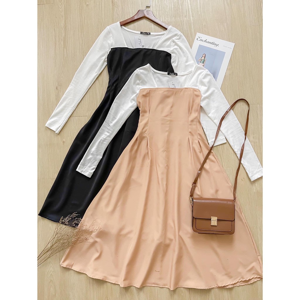 (HÀNG VỀ- FREESHIP) ĐẦM MAXI TAY BORIP TRẮNG ❤️❤️❤️(XƯỞNG MAY NHÀ BELL) | BigBuy360 - bigbuy360.vn