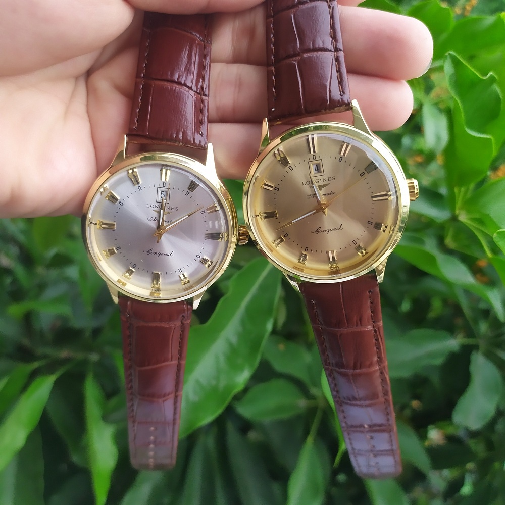 Đồng hồ nam Longgines dây da cao cấp | BigBuy360 - bigbuy360.vn