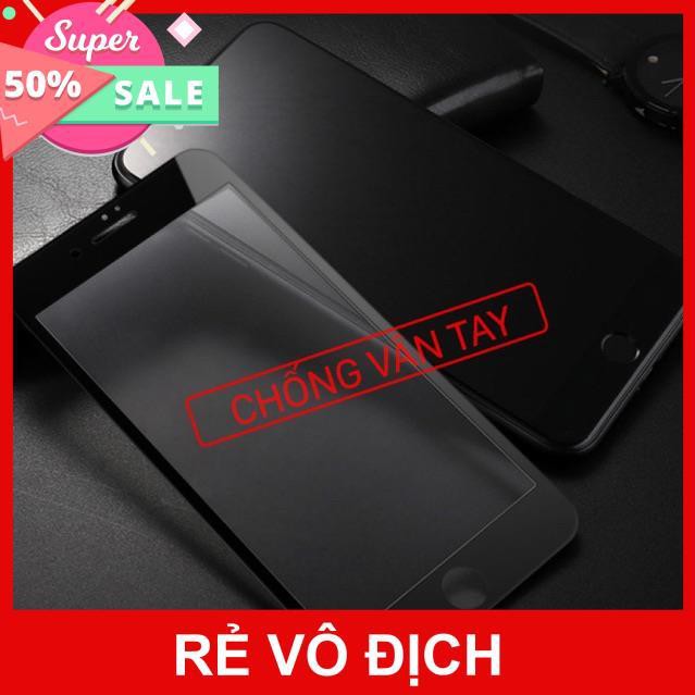 Kính Full màn chống vân tay IP6/6p/7/7p/X/xsmax/ip11/ip12