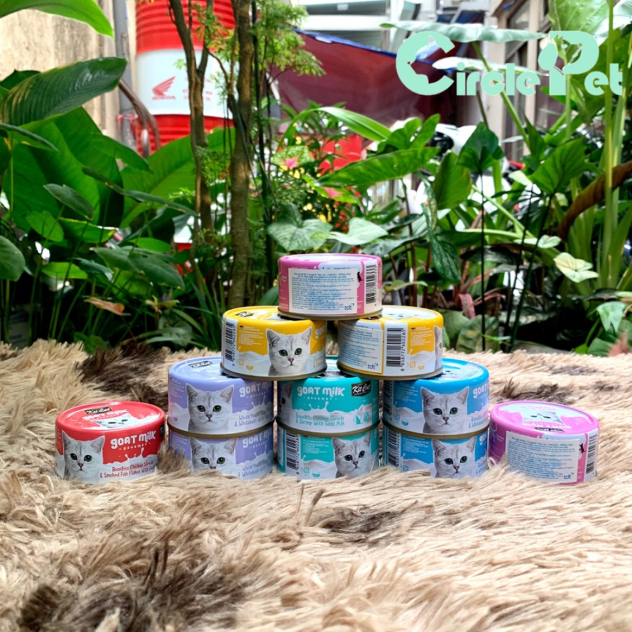 Pate Cho Mèo KITCAT Nhiều Vị Dễ ăn Thơm Ngon Bổ Dưỡng 70g - Circle Pet